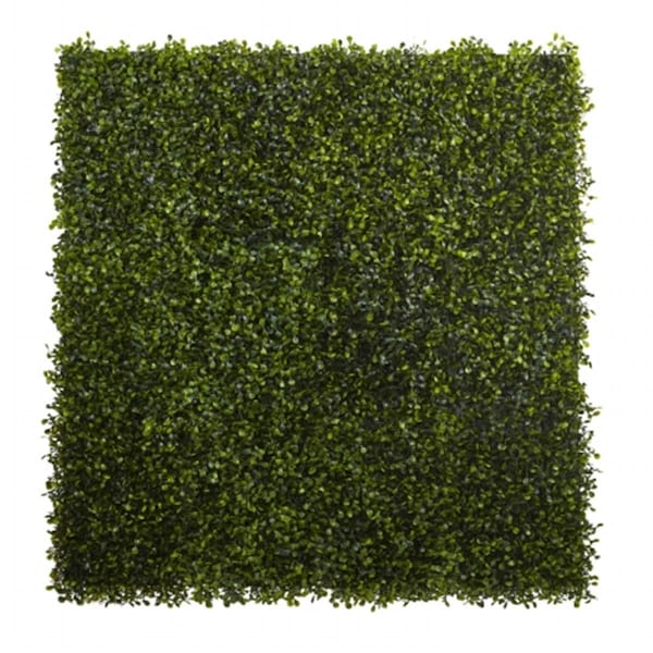 Nearly Natural 12 x 10 in. Boxwood Mat - Set of 12 6141-S12 - main